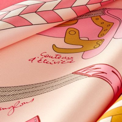 レッド - エルメスのカレ | レディス シルクカレ | Hermès - エルメス